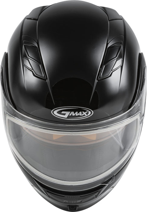 Gmax Md-01S X-Small Black Modular Snow Helmet W Double Lens Shield M2010023