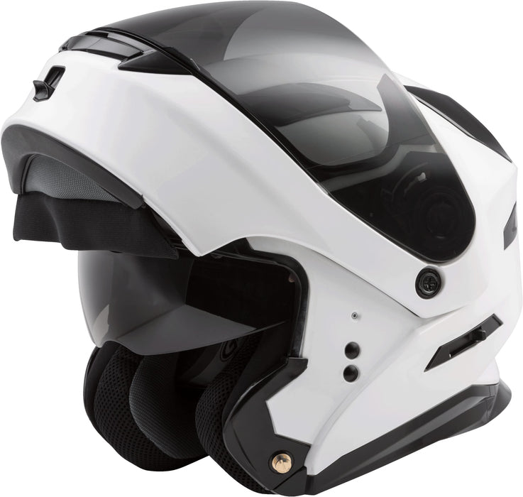 Gmax Md-01 Dual Sport Modular Helmet (Pearl White, X-Large) G1010087