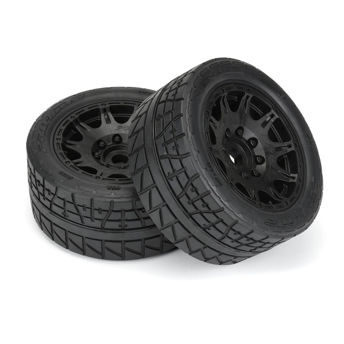 Pro-Line Racing Menace HP Tire Fr/Rr 5.7 Mtd 24mm Blk Raid 2 PRO1020510