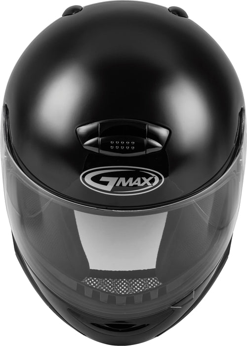 Gmax Gm-38 Full-Face Street Helmet (Black, X-Small) G138023