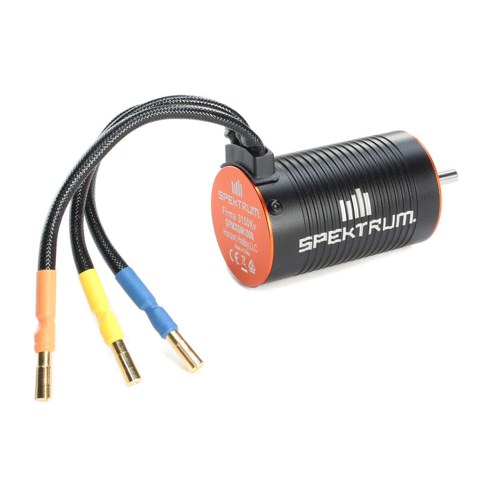 Spektrum SMART Firma 3660 3150Kv 4-Pole Brushless Motor 5mm SPMXSM1000 Electric Motors & Accessories