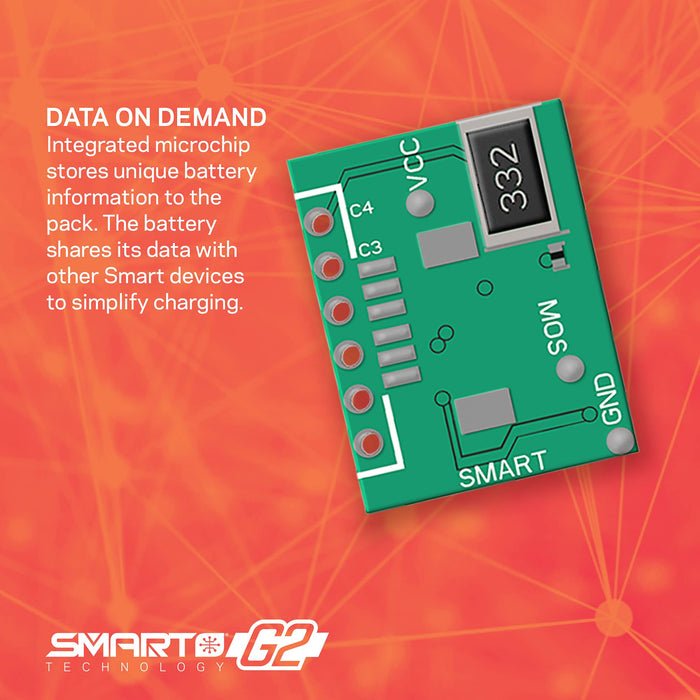 Spektrum SMART 5000mAh 6S 22.2V Smart G2 LiPo 50C IC5 SPMX56S50 Airplane Batteries