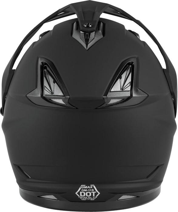 Gmax Gm-11S Adventure Electric Shield Snow Helmet (Matte Black, X-Small) G4115073