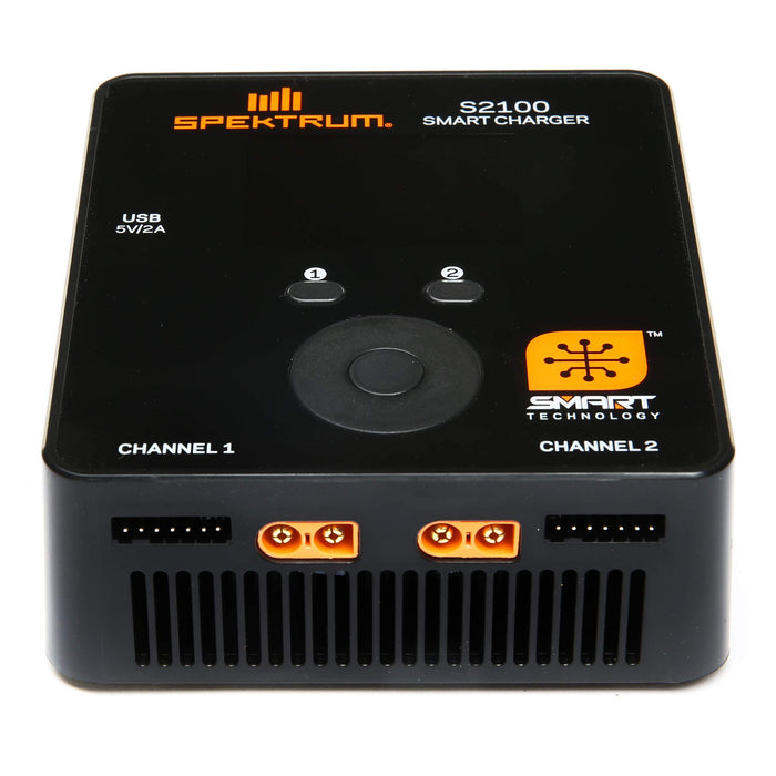 Spektrum Fits Smart S2100 2100 Ac Rc Remote Control Battery Charger, 2X100W Spmxc1010 SPMXC1010