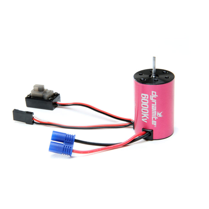 Dynamite Brushless Motor / ESC 2-in-1 Combo 6000Kv Mini-T 2.0 Mini-B DYNS0501 Car Speed Controls & Accessories