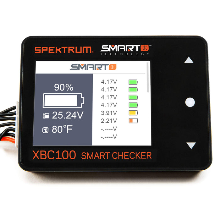 Spektrum SMART XBC100 SMART Battery Checker & Servo Driver SPMXBC100 Air Field Equip & Electronics