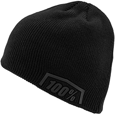 100% Men'S Essential Beanie Hats,One Size,Black 20116-426-01