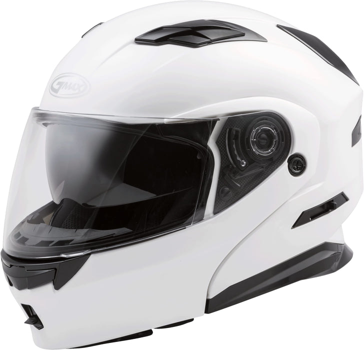 Gmax Md-01 Dual Sport Modular Helmet (Pearl White, Large) G1010086