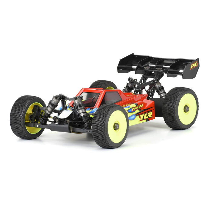 Pro-Line Racing 1/8 Axis Clear Body TLR 8ight-XE with LCG Battery PRO356700 Car/Truck  Bodies wings & Decals
