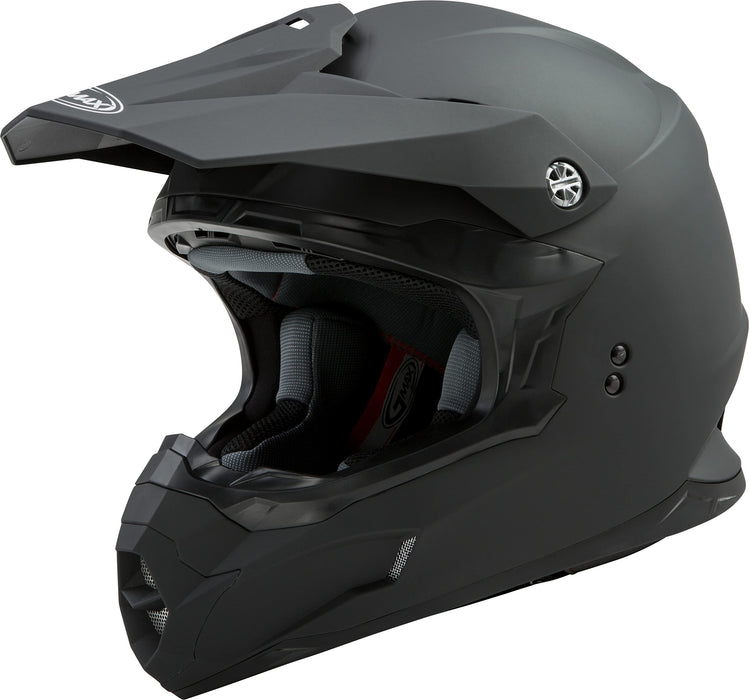 Gmax Mx-86 Off-Road Motocross Helmet (Matte Black, Medium) G3860075