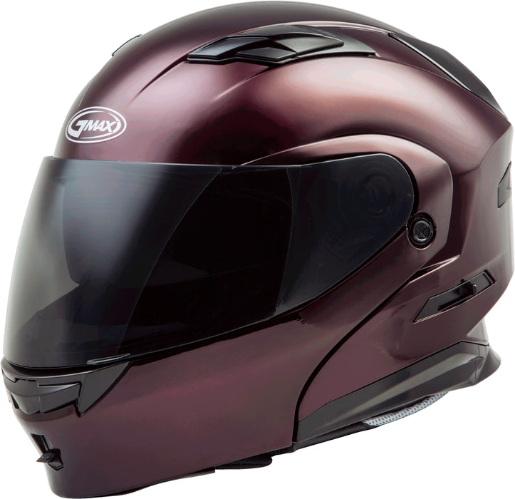 Gmax Md-01 Dual Sport Modular Helmet (Wine Red, X-Small) G1010103