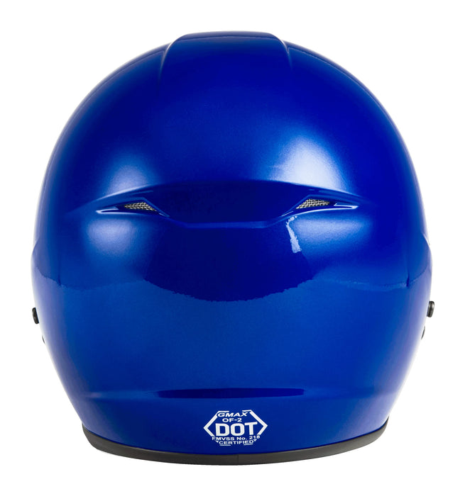 Gmax Of-2 Open-Face Helmet (Blue, X-Large) G1020047