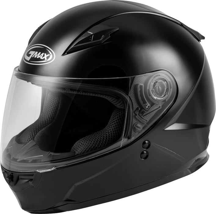 Gmax Gm49Y Full Face Helmet Gloss Black Youth Large Part# G7490022