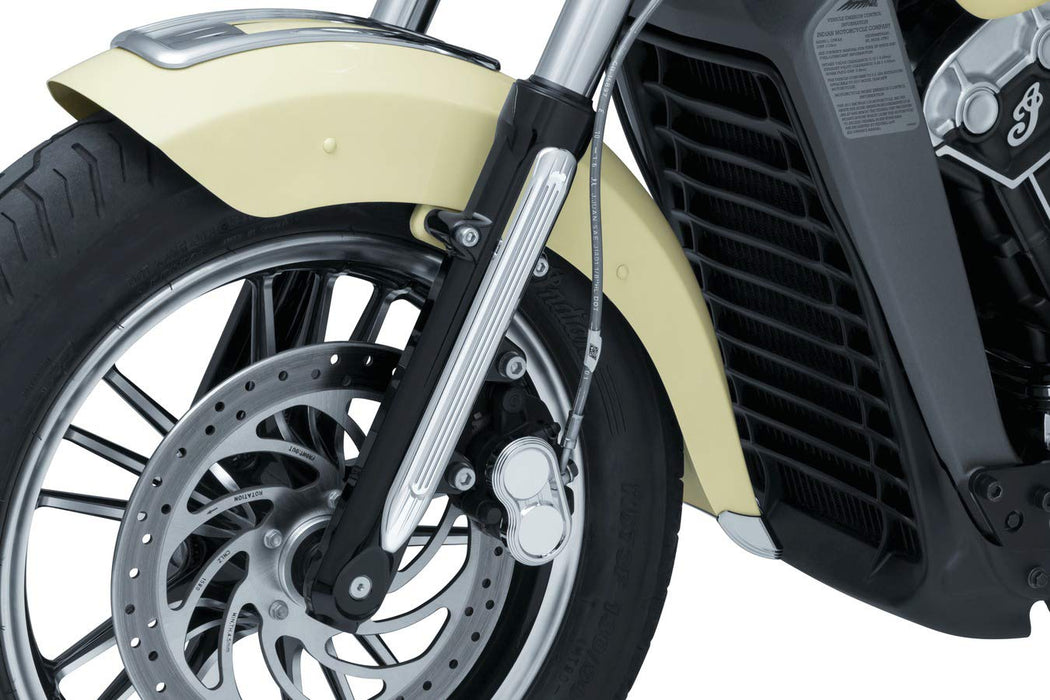 Kuryakyn Legacy Lower Leg Accents For Indian Scout, Chrome 8758