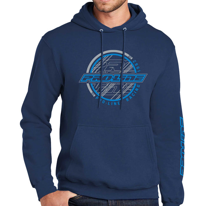 Pro-Line Racing Sphere Navy Hoodie Sweatshirt Small, Pro985301 PRO985301