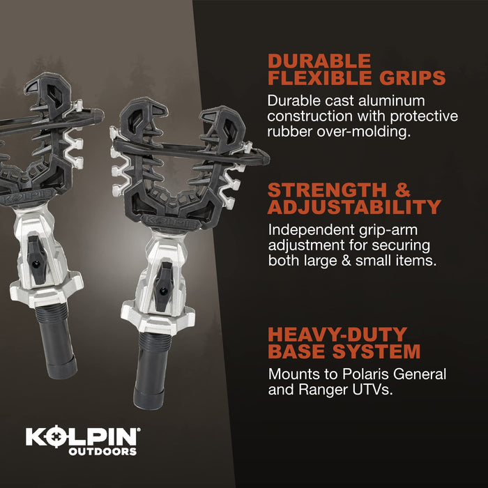 Kolpin Rhino Grip Pro Polaris Utv (Polaris Lock & Ride Compatible) , Black 21562