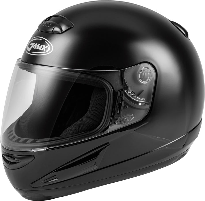 Gmax Gm-38 Full-Face Street Helmet (Black, Large) G138026