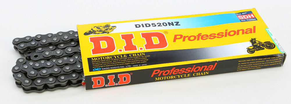 D.I.D. D.I.D 520 Nz Super Non O-Ring Series Chain 100 Links , Chain Length: 100, Chai 520NZX100FB