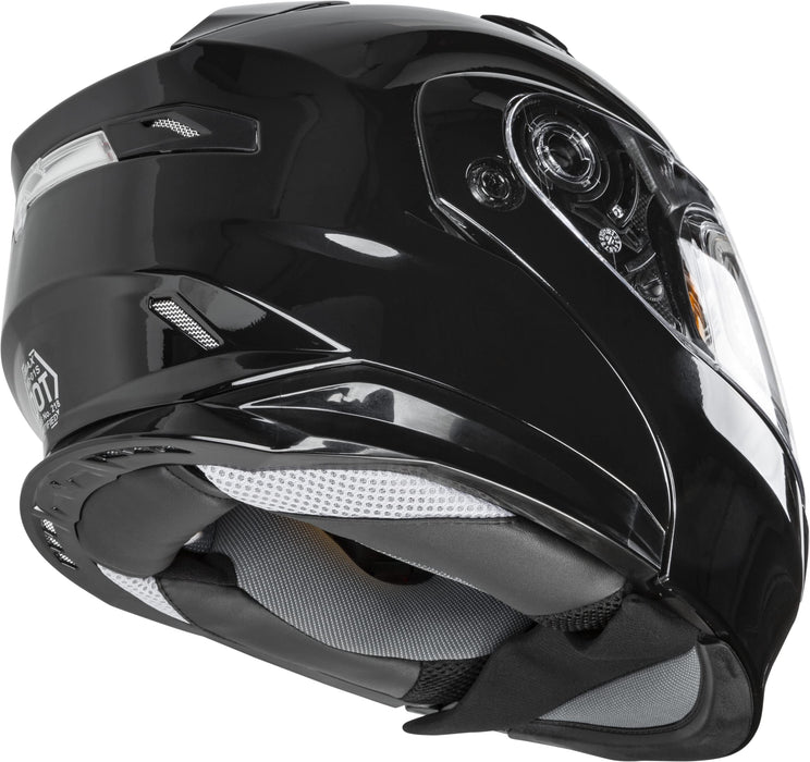 Gmax Md-01S Modular Snow Helmet Black Md M2010025