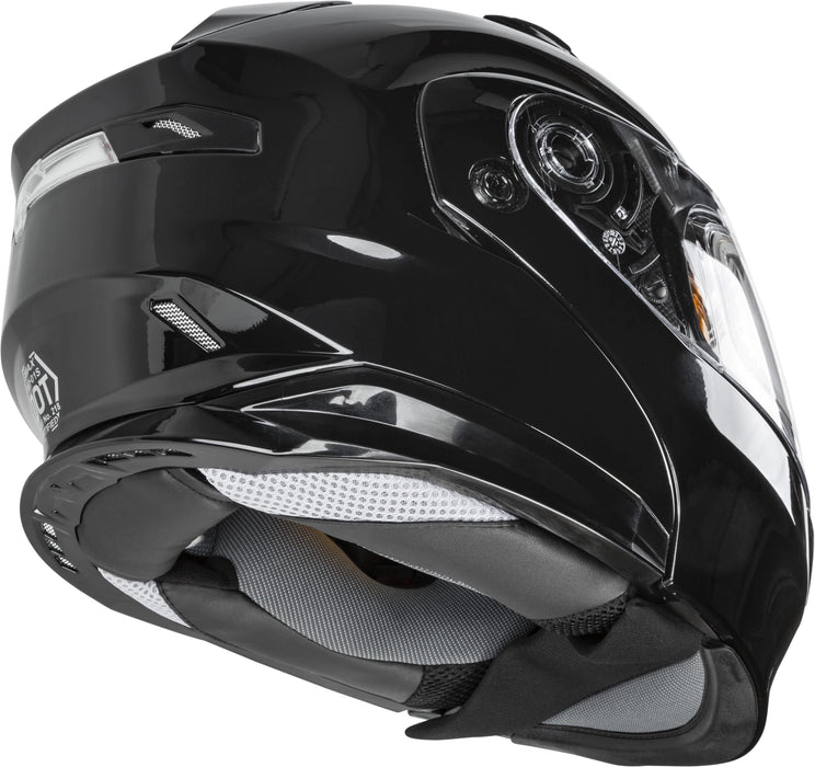 Gmax Gm-01S Modular Dual Lens Shield Snow Helmet (Matte Black, Large) M2010076