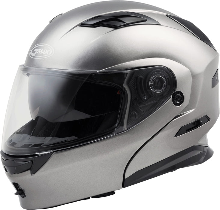 Gmax Md-01 Dual Sport Modular Helmet (Titanium, Small) G1010474