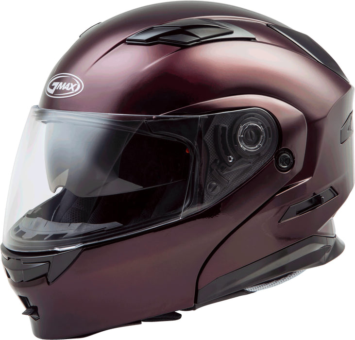 Gmax Md-01 Dual Sport Modular Helmet (Wine Red, Small) G1010104
