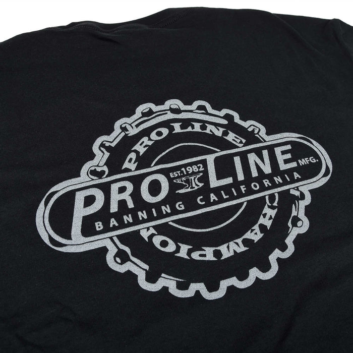Pro-Line Racing Pro-Line Manufactured Black T-Shirt - Small PRO985501 Apparel