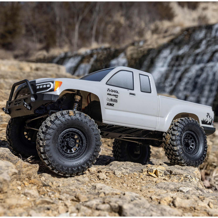 Axial RC Truck 1/10 SCX10 III Base Camp 4 Wheel Drive Rock Crawler Brushed RTR Batteries and Charger Not Included Grey AXI03027T3 Trucks Electric RTR 1/10 Off-Road