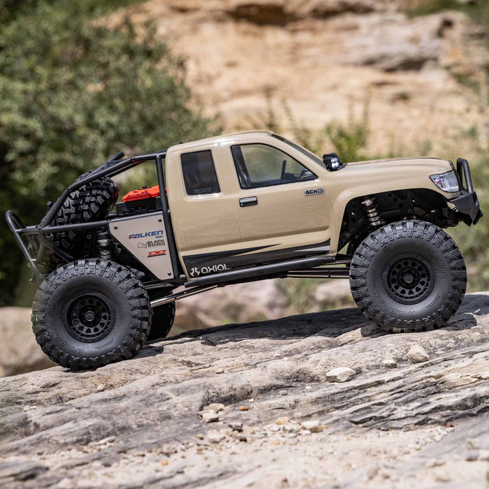 Axial Rc Crawler 1/6 Scx6 Trail Honcho 4 Wheel Drive Rtr (Transmitter And Receiver Included, Battery And Charger Not Included), Sand, Axi05001T2, Trucks Electric AXI05001T2