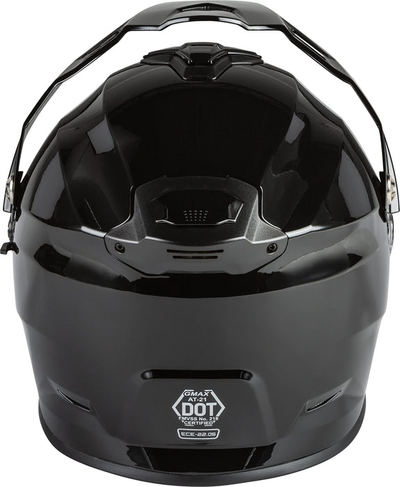 Gmax At-21S Adventure Electrics Shield Snow Helmet (Black, X-Small) G4210023
