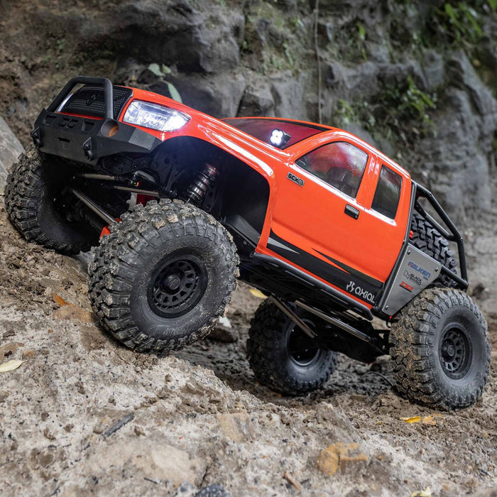 Axial Rc Crawler 1/6 Scx6 Trail Honcho 4Wd Rtr (Transmitter And Receiver Included, Battery And Charger Not Included), Red, Axi05001T1, Trucks Electric AXI05001T1