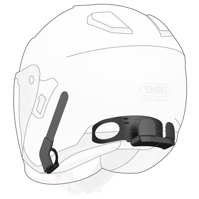 SENA 10U Bluetooth 4.1 for Shoei J-Cruise Helmets Communication System w/Handlebar Remote Control