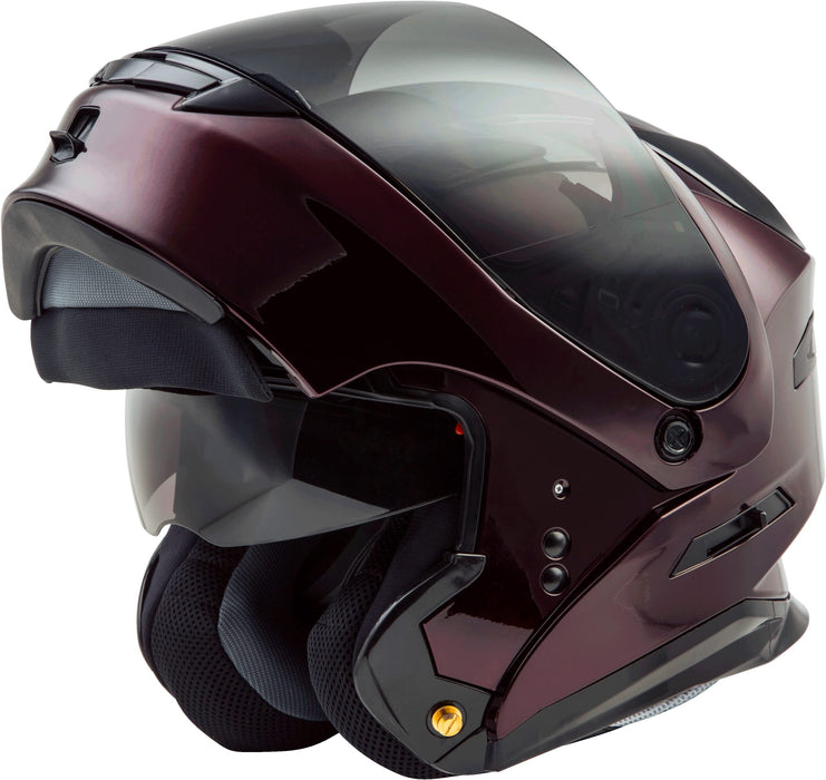 Gmax Md-01 Dual Sport Modular Helmet (Wine Red, Xx-Large) G1010108