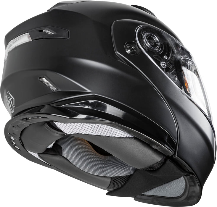 Gmax Gm-01S Modular Dual Lens Shield Snow Helmet (Matte Black, Medium) M2010075