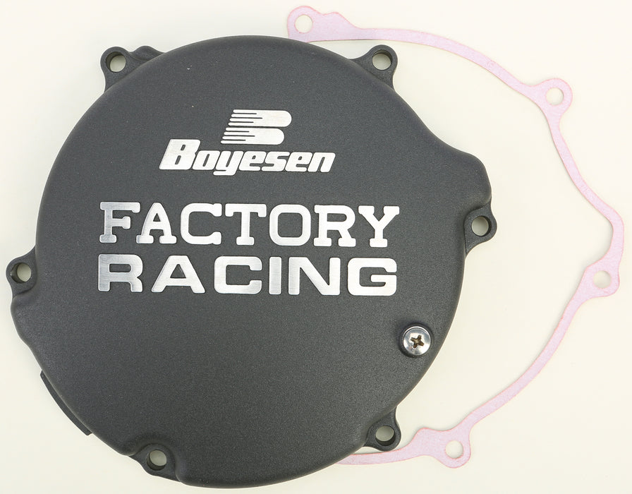 Boyesen Factory Racing Clutch Cover Black CC-11B