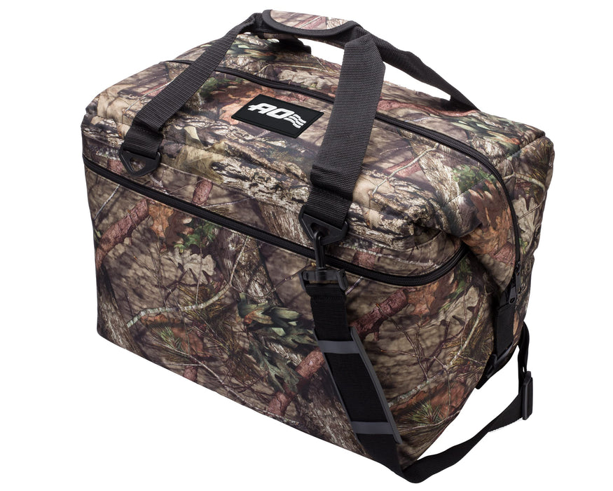 Ao Coolers Original Soft Cooler With High-Density Insulation, Mossy Oak, 48-Can AOMO48