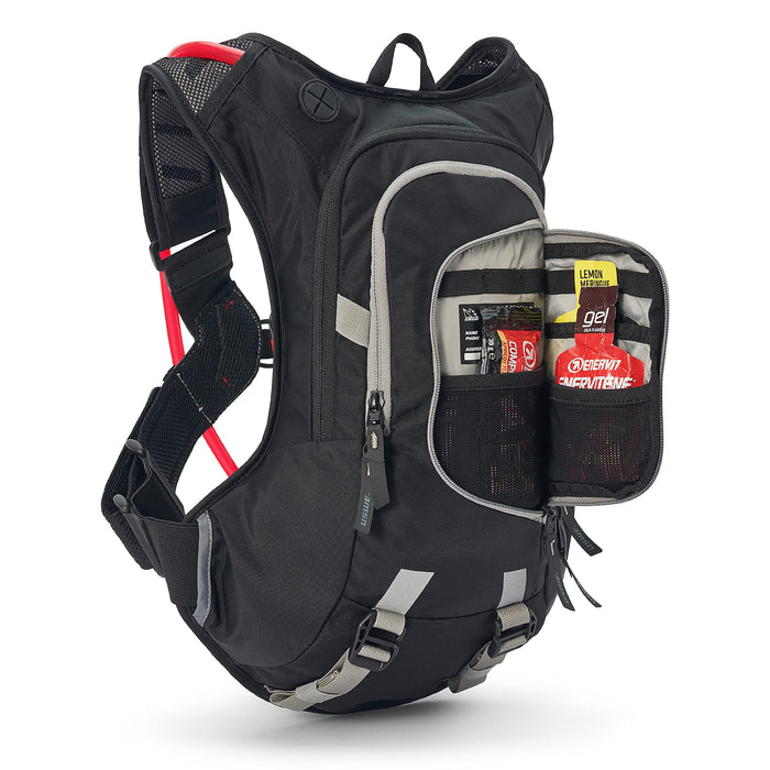 USWE Raw 8 Hydration Pack - Carbon Black