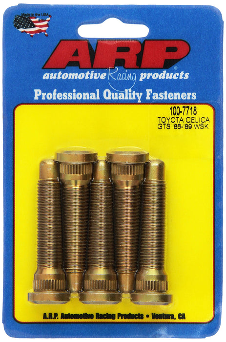 ARP 86-89 Toyota Celica GTS Front Wheel Stud Kit 100-7718