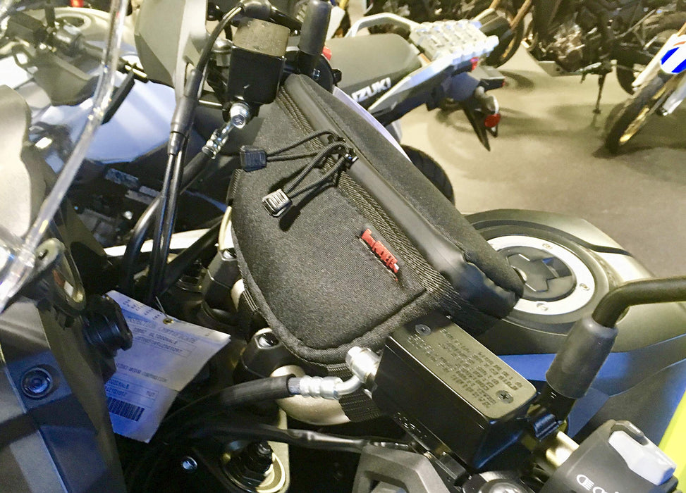 Moto Pockets Motopockets Handlebar Bag Adventure 11' Black 10016