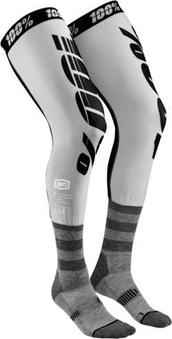 100% Men'S Rev Knee Brace Socks 24014-007-18