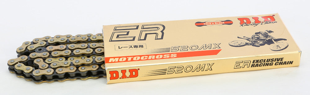 D.I.D. D.I.D Hi-Performance 520Mx-116 Racing Chain Gold 520Mxx116Rb 520MXX116RB