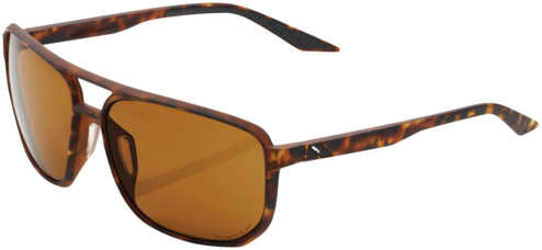 100% Konnor Aviator Square Sunglasses 60018-00001