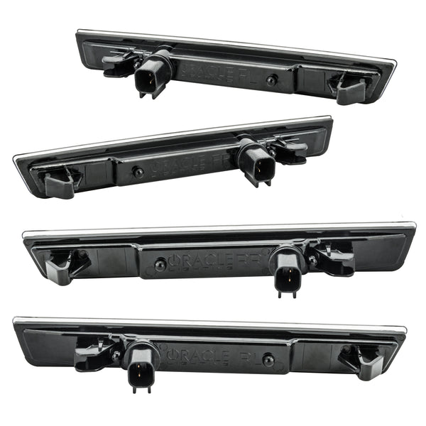 ORACLE Lighting 2015-2021 Compatible with Dodge Challenger Concept Sidemarker Set Ghosted Paint MPN: 9860-PRV-G