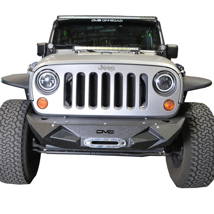 Dv8 Offroad Bumper Fbshtb-24Jeep Jk/Jl/Gladiator Jeep Stubby Front Bumper Fs-24 FBSHTB-24