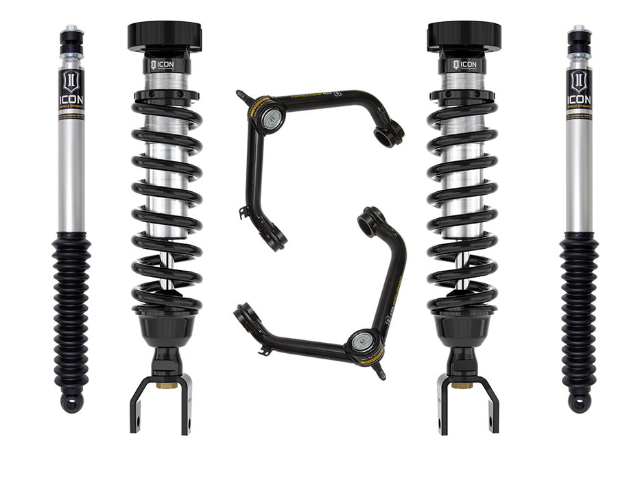 Icon 2019-Up Ram 1500 2-3" Lift Stage 1 Suspension System With Tubular Upper Control Arms K213111T