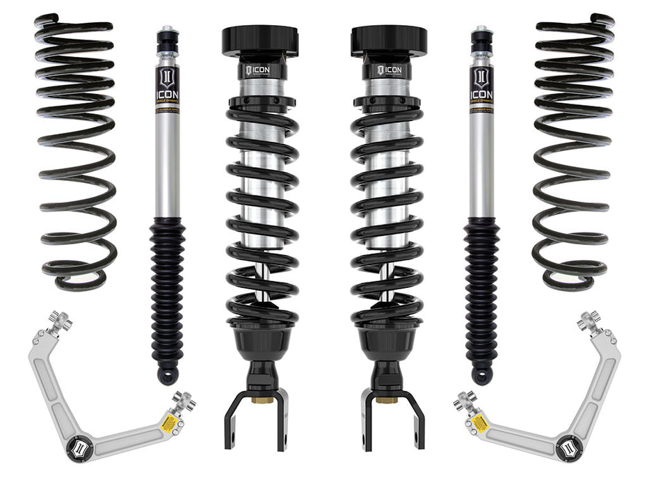 Icon 2019-Up Ram 1500 2-3" Lift Stage 2 Suspension System With Billet Upper Control Arms K213112