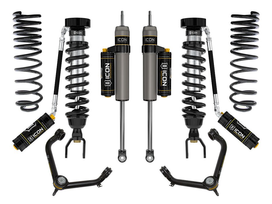 Icon 2019-Up Ram 1500 2-3" Lift Stage 4 Suspension System With Tubular Upper Control Arms K213114T