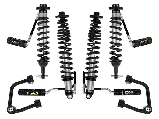 ICON 21-UP BRONCO NON-SASQUATCH 3-4" LIFT STAGE 4 SUSPENSION SYSTEM TUBULAR K40004T