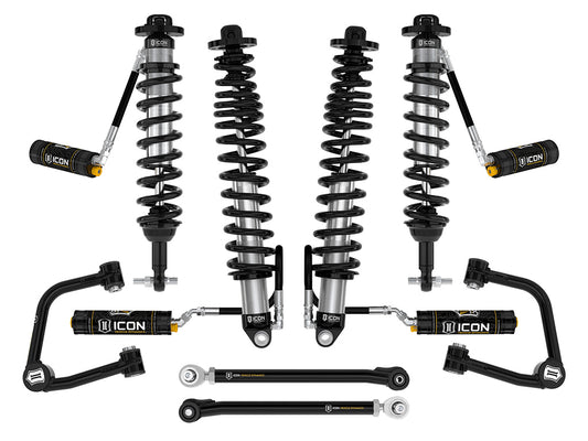 ICON 21-UP BRONCO NON-SASQUATCH 3-4" LIFT STAGE 6 SUSPENSION SYSTEM TUBULAR K40006T