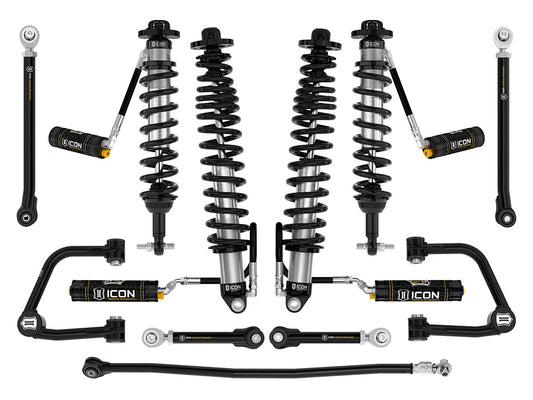 ICON 21-UP BRONCO NON-SASQUATCH 3-4" LIFT STAGE 7 SUSPENSION SYSTEM TUBULAR K40007T